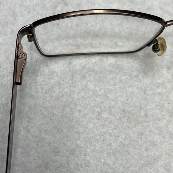 Dale Earnhardt Jr. Eyeglasses 56-18-150 Satin Brown 6804 Full Rim/ Rectangle - Picture 11 of 14